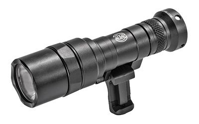 Surefire M340C Scout Pro Flashlight LED 500 Lumens 1913 Picatinny Mount installed MLOK Mount included Z68 On/Off Tailcap - Black - SFM340C-BK-PRO