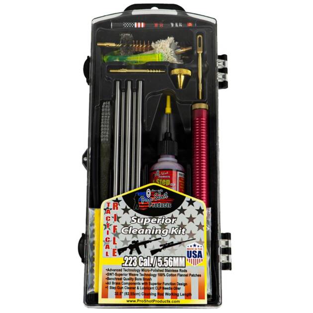 Tactical Cleaning Rod Kit - AR-15 .223 CAL./5.56MM - PSTAR223KIT