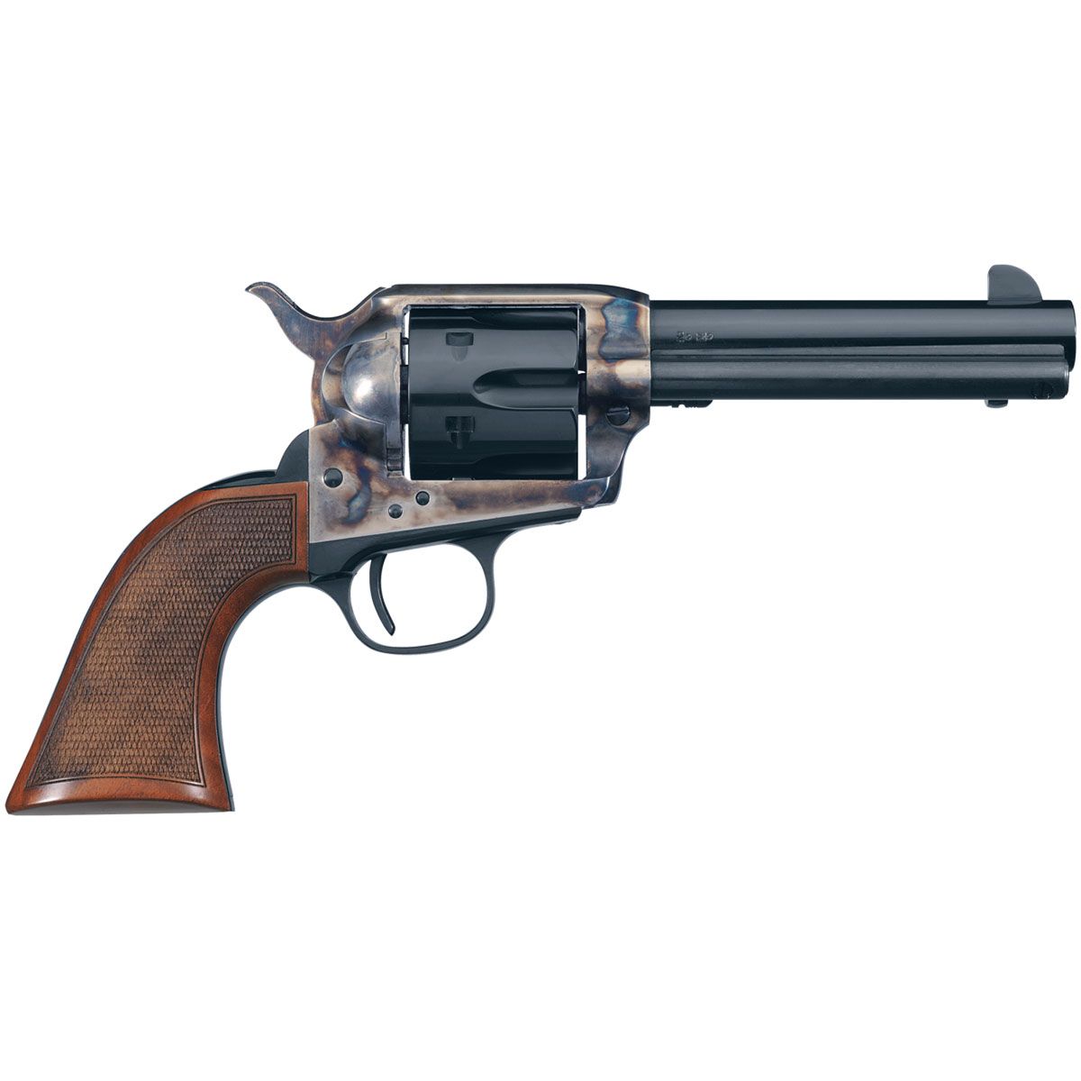 Uberti 345173 1873 Cattleman El Patron 4.75" 357 Magnum Revolver - Case Hardened, 4.75" Barrel, 6 Rounds - 345173
