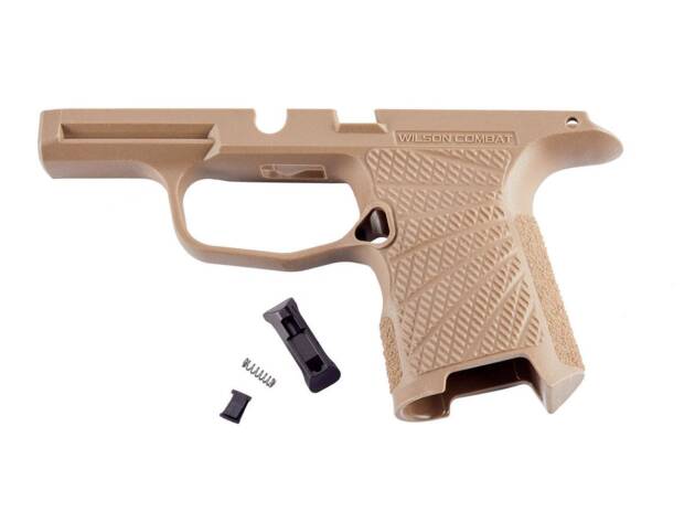 Wilson Combat, Grip Module, Fits Sig P365 No Safety, Matte Finish, Tan - WC365-ST