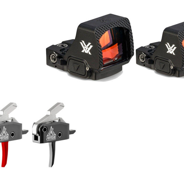 Vortex Defender-XL Micro Red Dot + Rise Armament RA-434 High-Performance Trigger Bundle