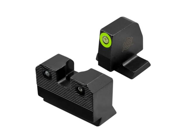 XS SIGHTS R3D 2.0 Suppressor Height Night Sight Set for S&W M&P Full Size - SW-R205P-6G