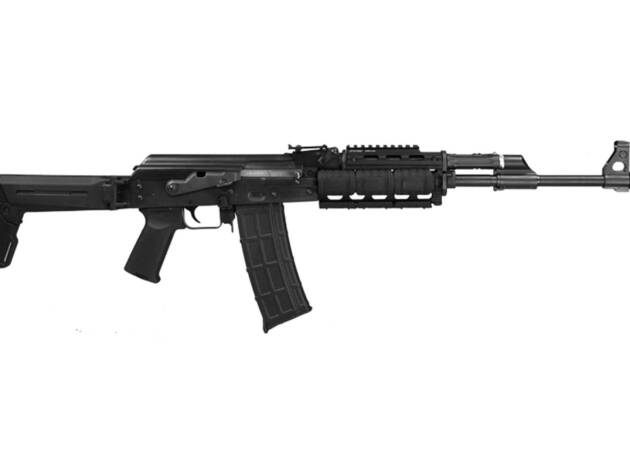 Zastava PAP M90 18.25" 5.56X45 30rd Semi Auto Rifle Quad Rail Zhukov Folding Stock - ZR90556QR